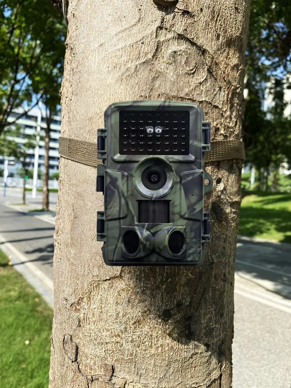 camera verpakking zicht