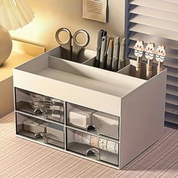 Vibrant Multi - Drawer Desk Organizer for Office & Home Essentials (WHITE)