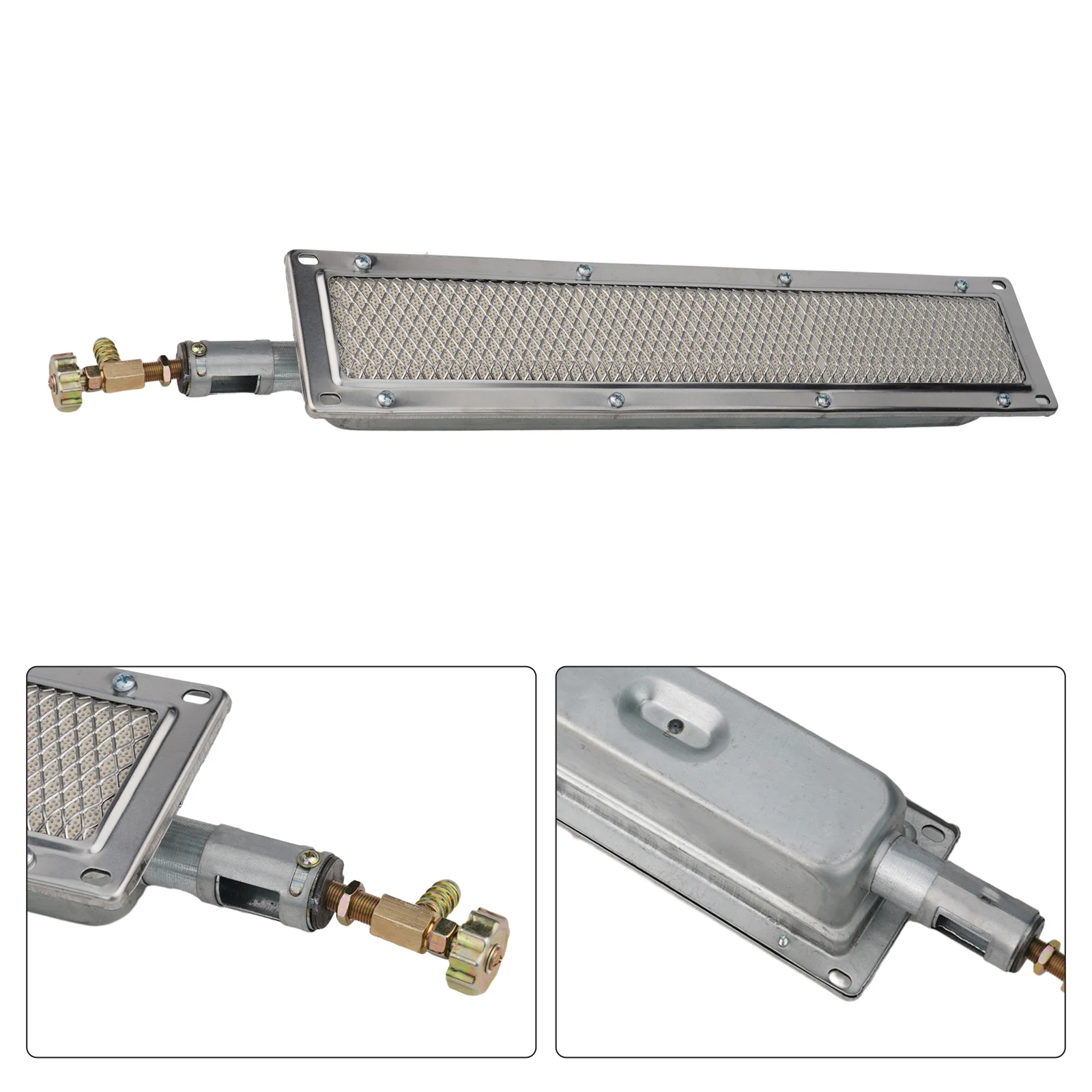 Metal Ceramic BBQ Barbecues Infrared Burner Barbecue Gas Grill Ceramic Heater Outdoor Cooking 440*95*5mm 410*80mm 310mm Tools