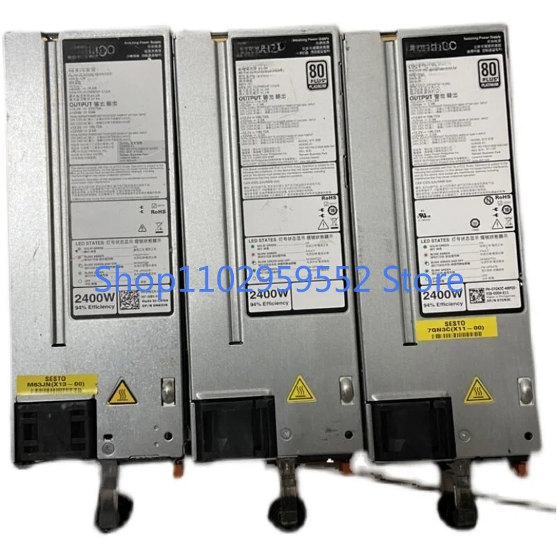 R7525 R7625 랙 서버용 1개, 전원 공급 장치 2400W M63JN