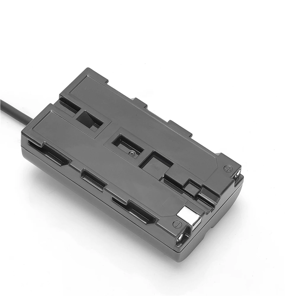 Adaptador de Alimentação dc para Câmera e Monitor de Campo Conector D-tap para Bateria Np-f Dummy Substituição de Np-f960 750 770 970 - Image 3