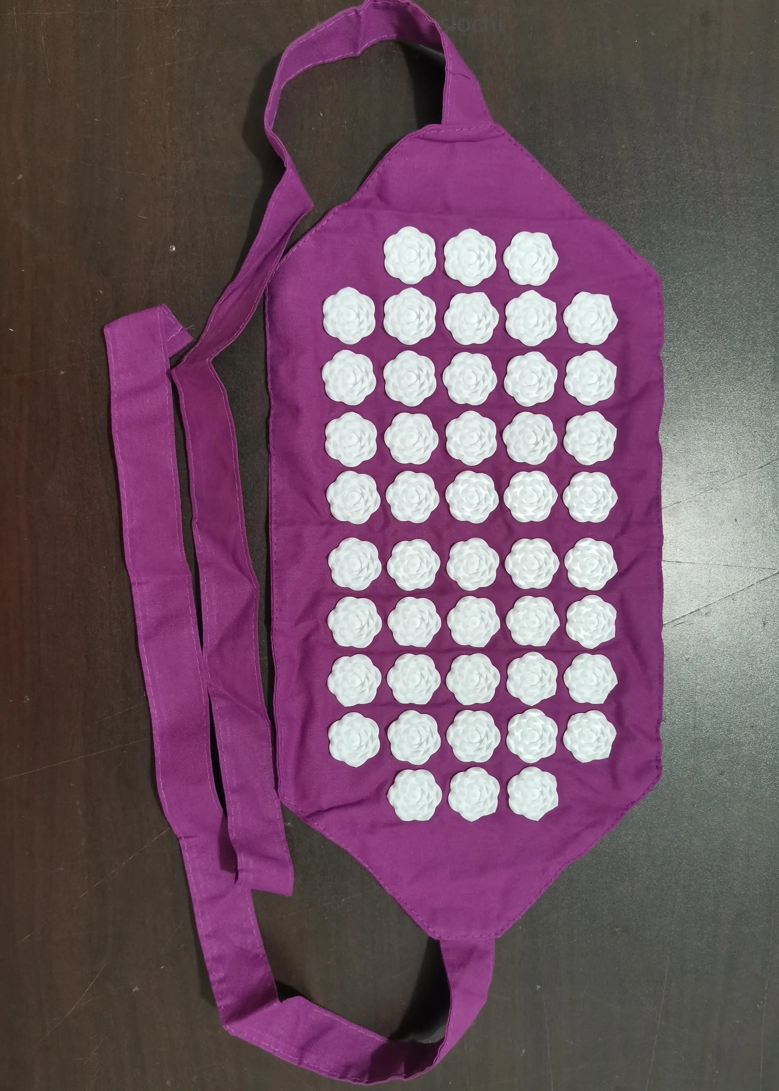 Waist Massage Lotus Shape Cushion Acupuncture Belt Yoga Mat