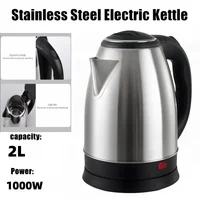 Electric Kettle 2L Hot Water Kettle Stainless Steel Electric Teapot Coffee Tea Beverage Boiler Electric Water Heater 220v/230v 5