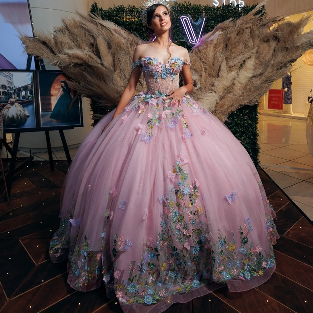 Valintimu Ʈ  Ʈ 15 16  Quinceanera 巹 2024 Appliques   Illusion Customized Vestido De Fiesta
