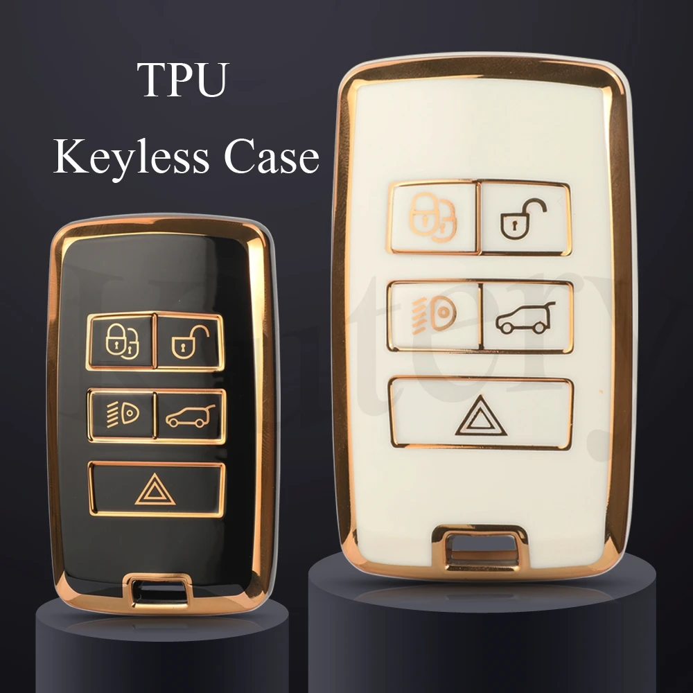 Jingyuqin Premium Soft TPU Car Key Cover