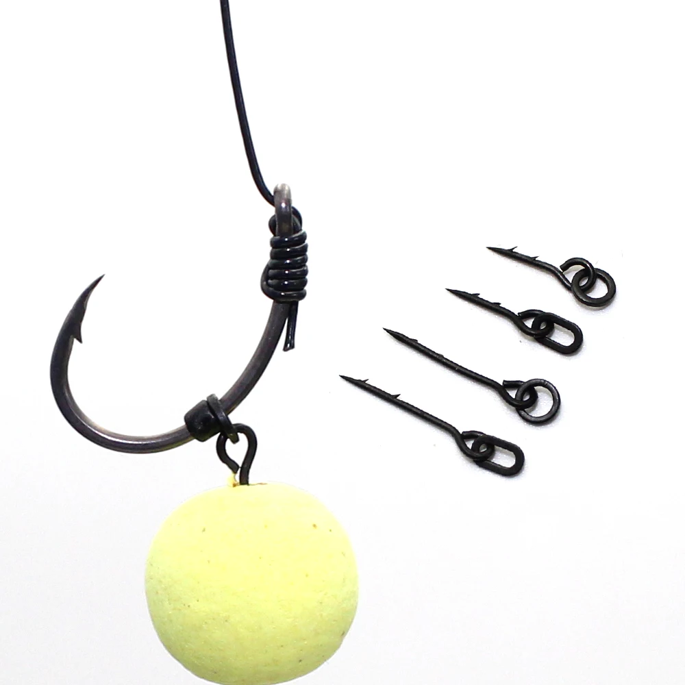 20PCSCarpFishingHookConnectHookBeadsSwivelReadyDrigLine