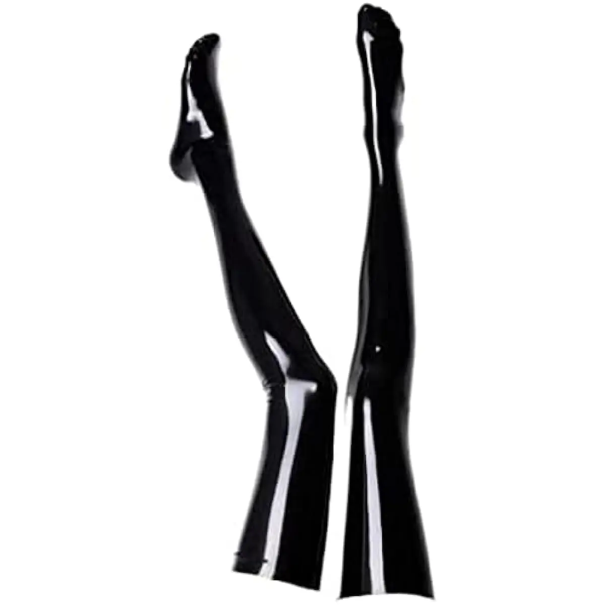 Handmade Latex Stockings Latex Rubber Unisex Long Tight Socks,Custom Color,M