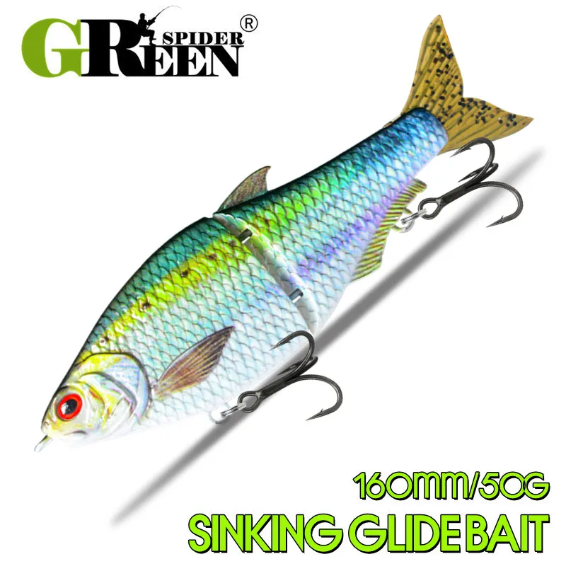 Swimbait Soft Lure 160mm 50g Sinking Silicone Wobbler 1