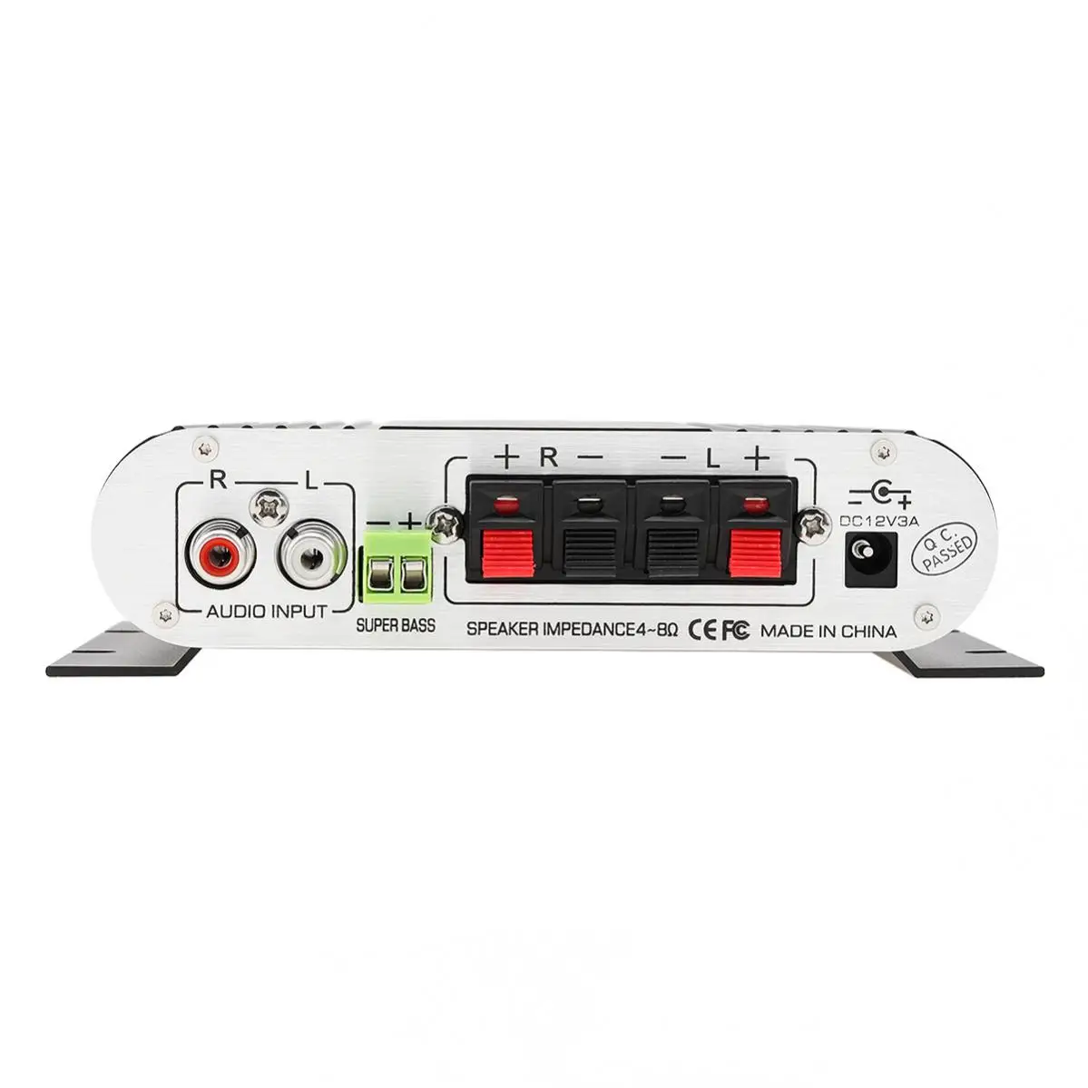 838BT Remote Control Bluetooth 2.1CH HI-FI Car Audio Power Suoofer Amplifier FM Radio Player Support SD / USB / DVD MP3