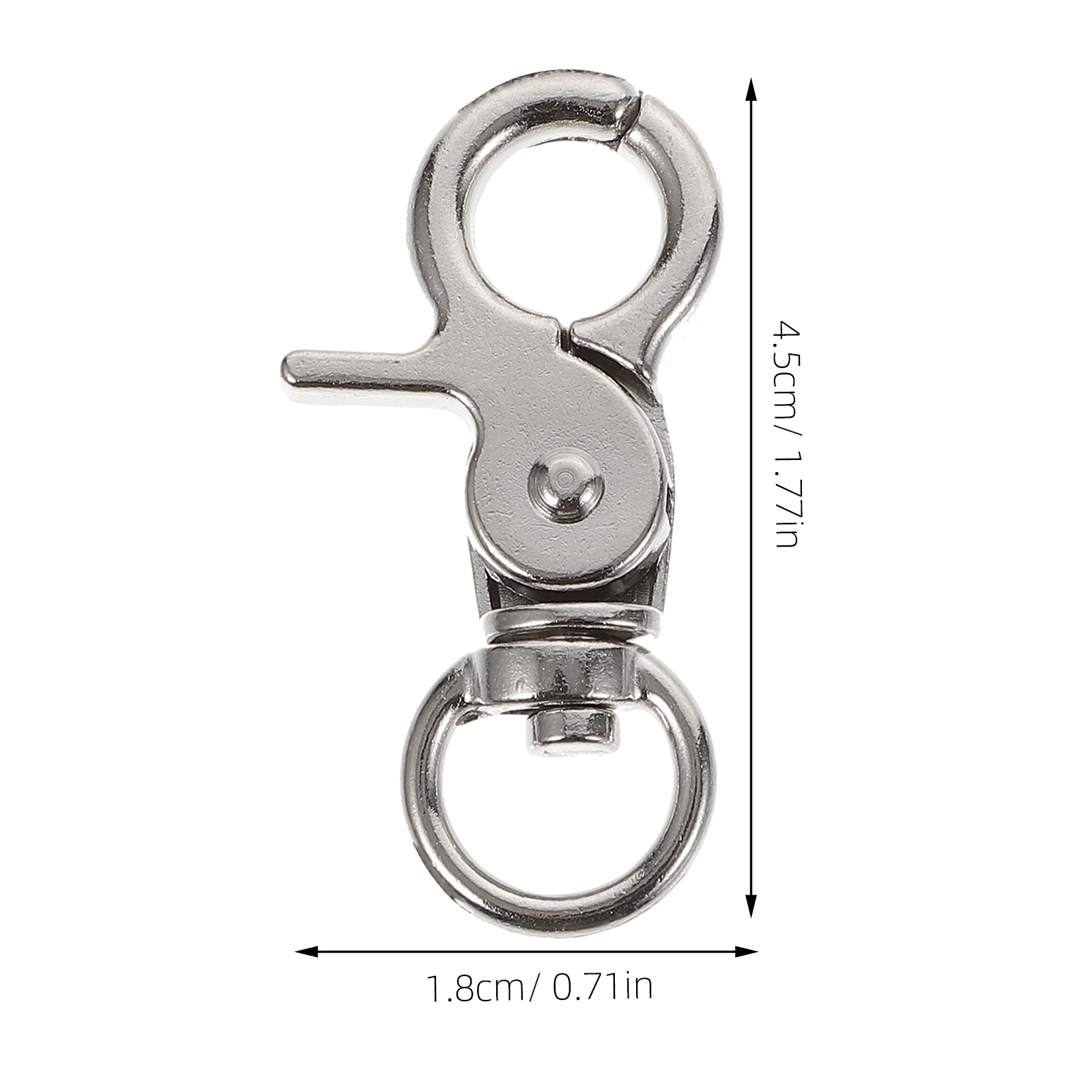 5pcs Bird Cages Lock Lobster Clasp Door Parrot Cages Swivel Spring Buckle Pet Cagess Accessories