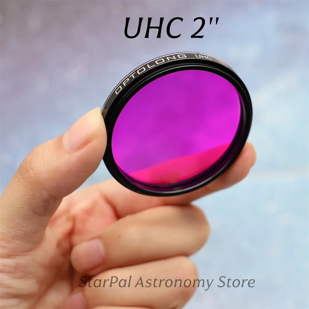깊은 하늘 물체의 망원경 관찰을 위한 OPTOLONG 2'' UHC 필터 천문학 단안 망원경 망원경