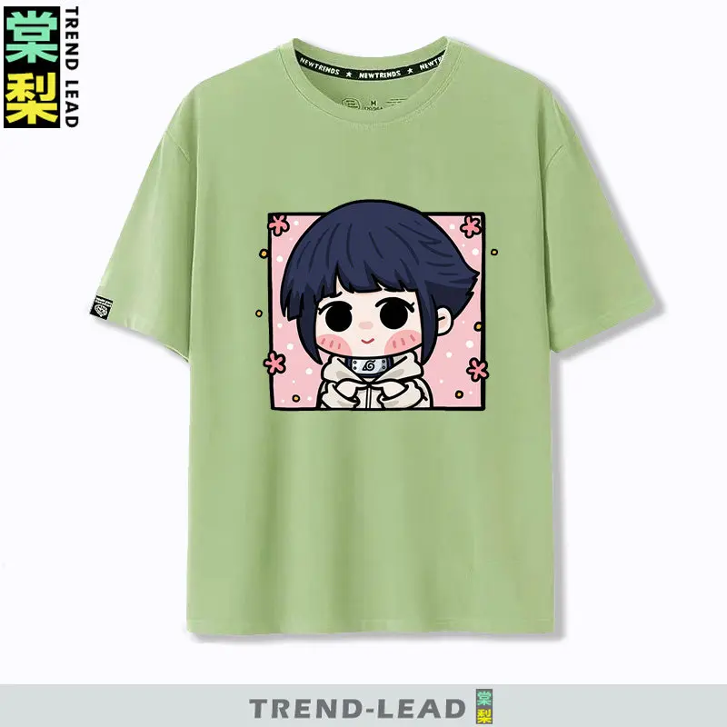 Kids' Trendy Naruto Cartoon Character Short Sleeve T-Shirt