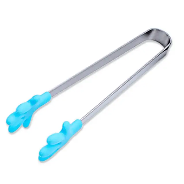 1Dc Kreatív Kis Pálma Rozsdamentes Acél Szilikon Cukros Fogás Klip Bilincs Az Otthoni Tészta Főzés Saláta Klipek Konyhai Szerszámok