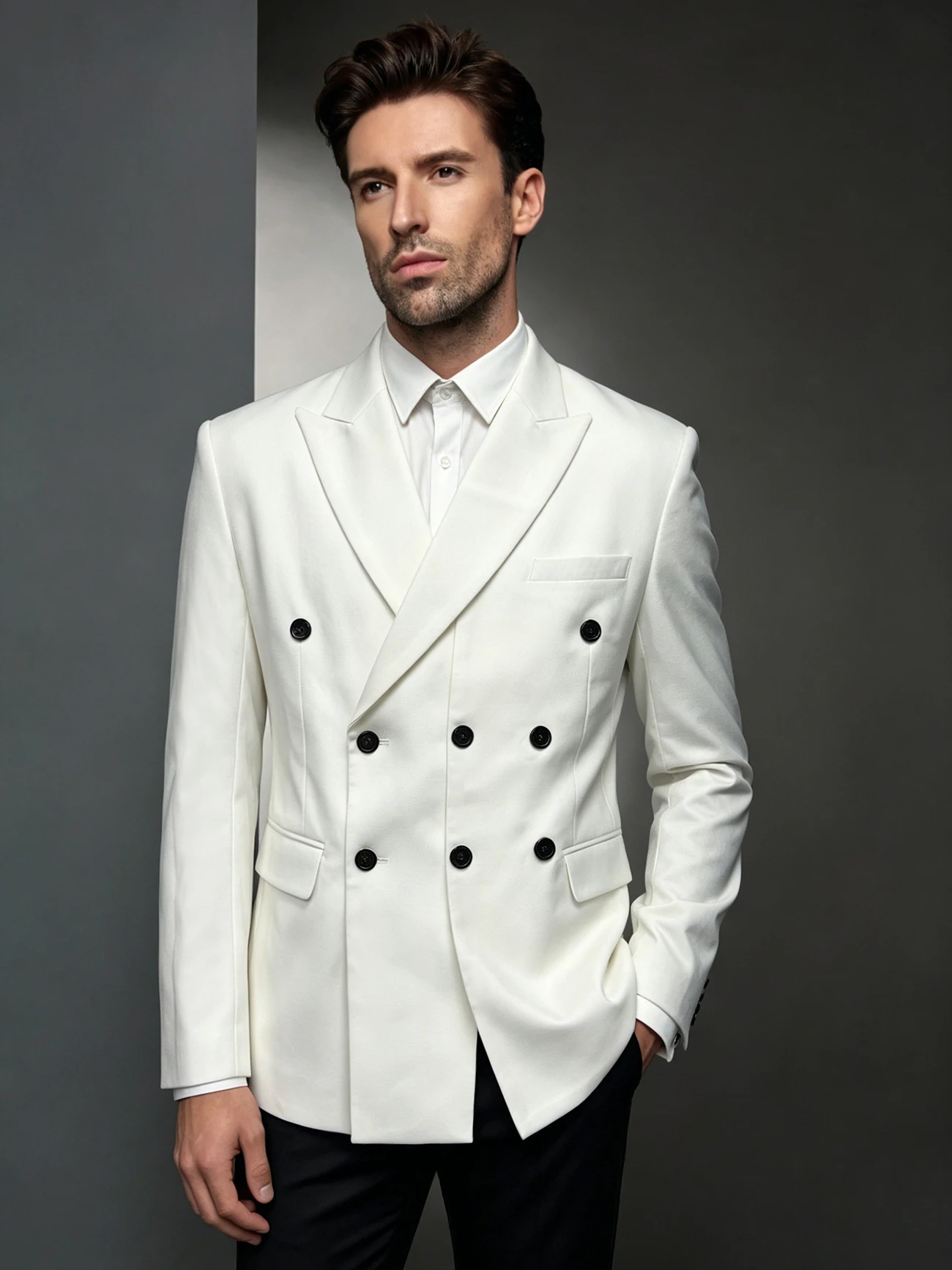 Veste longue de loisirs pour homme