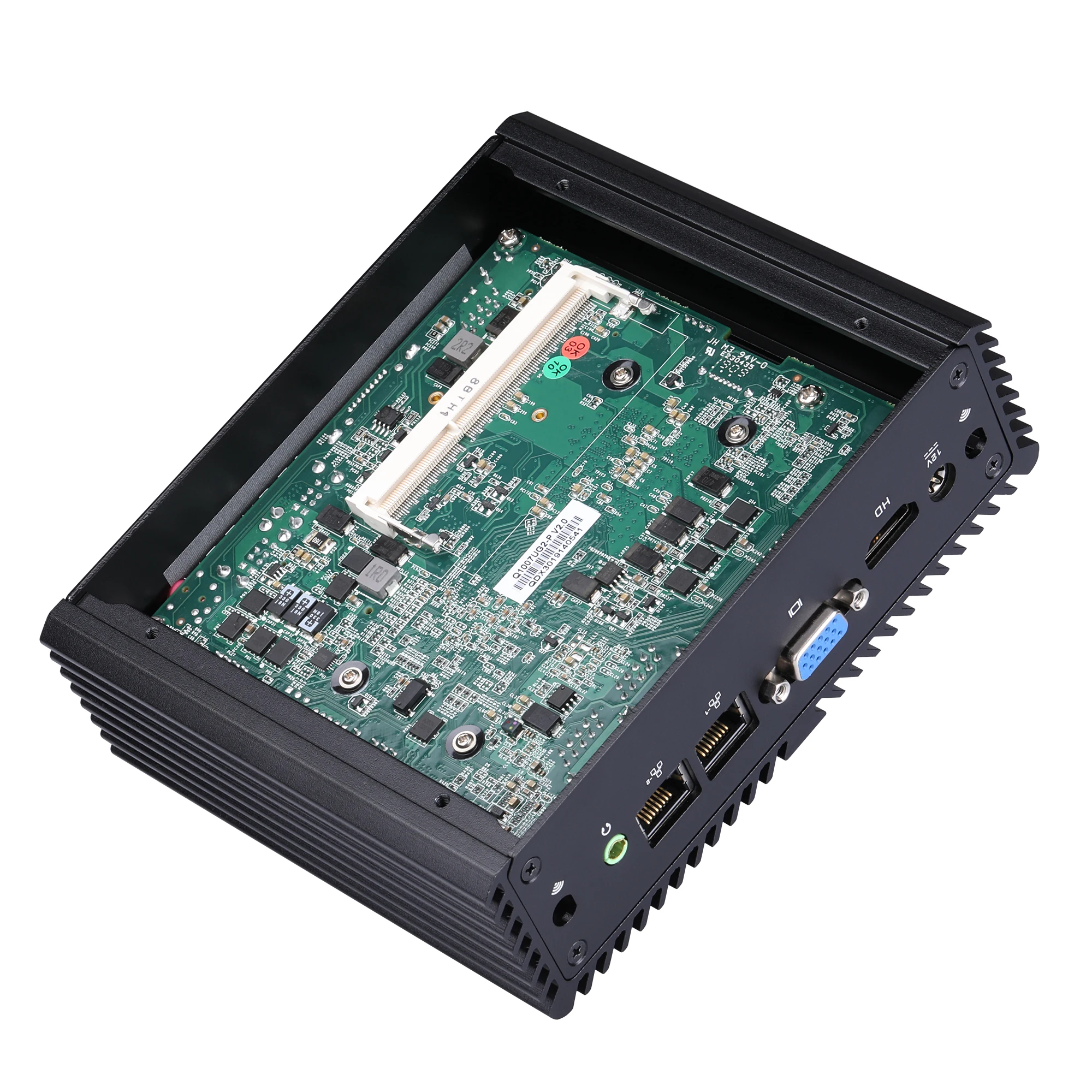 Qotom Mini Pc Host Q210S Q220S with Core i3 i5  Dual Lan  WIN XP/Ubuntu 7x24 5
