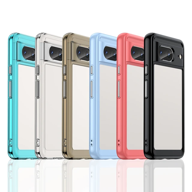 Luxury Plating Shockproof Case For Google Pixel 8 Pixel 8 Pro Pixel 7A  Bumper Soft Silicone Back Cover Funda - AliExpress