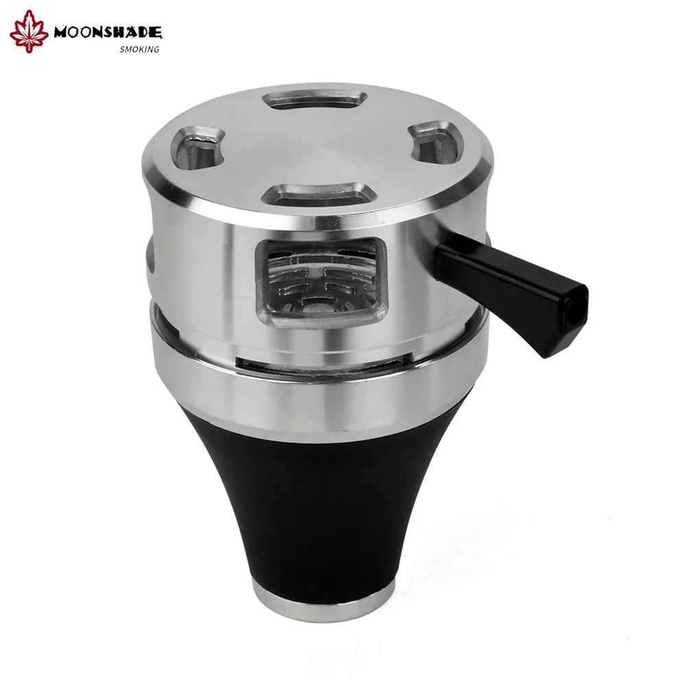 MOONSHADEMetalHookahCharcoalHolderKitwithSmokeBowlProtable