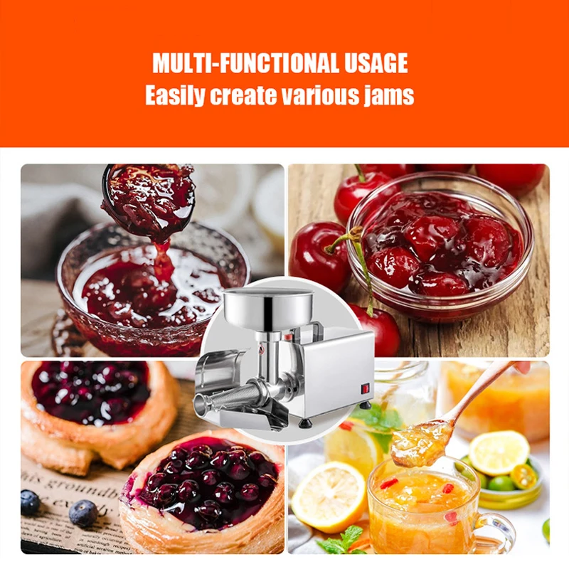 Mango Pulper Pulp Beating Fruit Jam Paste Tomato Sauce Making Machine Vegetable Pulper Pulping Fruit Beating Machine 5