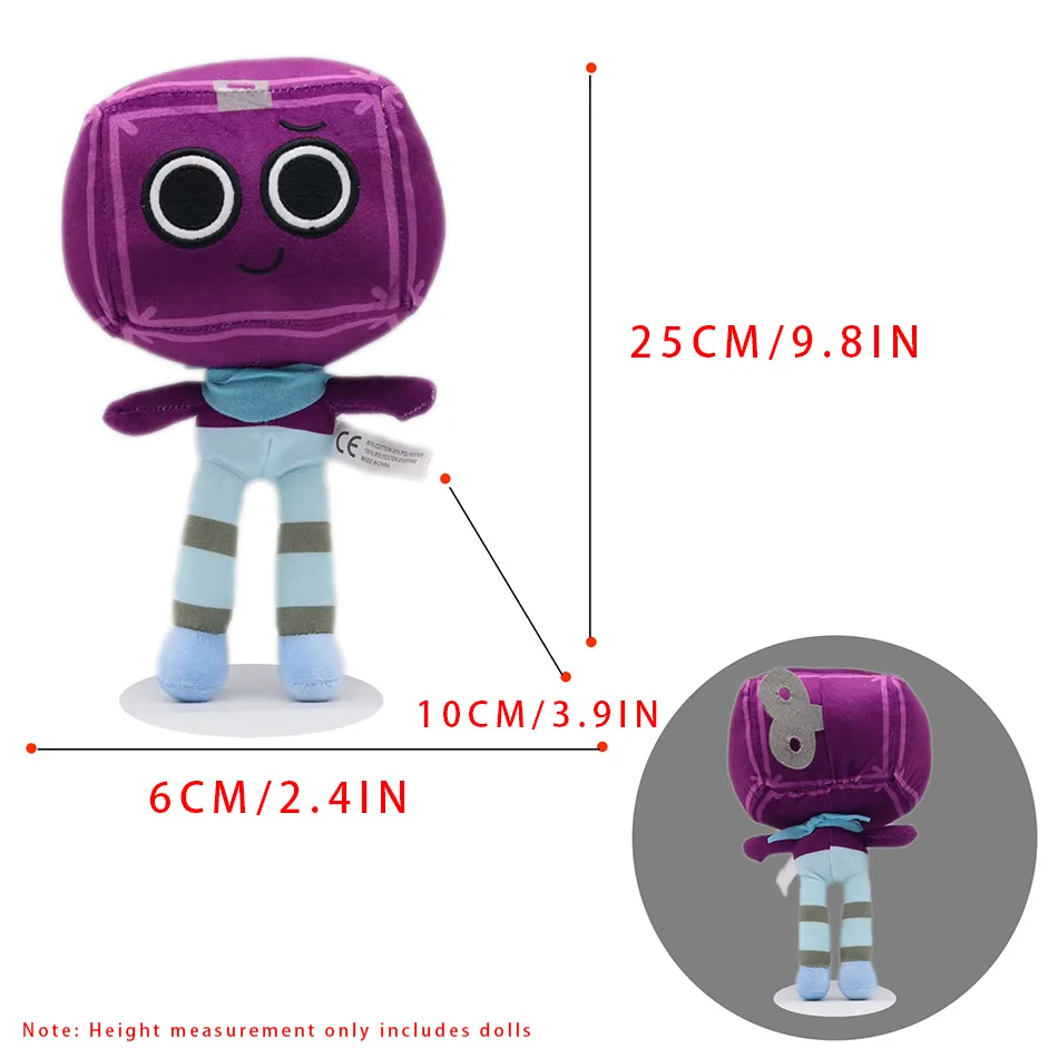 Peluche 30cm Dandy's World Mignonne Dandy World Scrap Jeu D'Horreur Goob Pebble Peluche Oreiller Doux Poupée Décoration De Chambre Kawaii