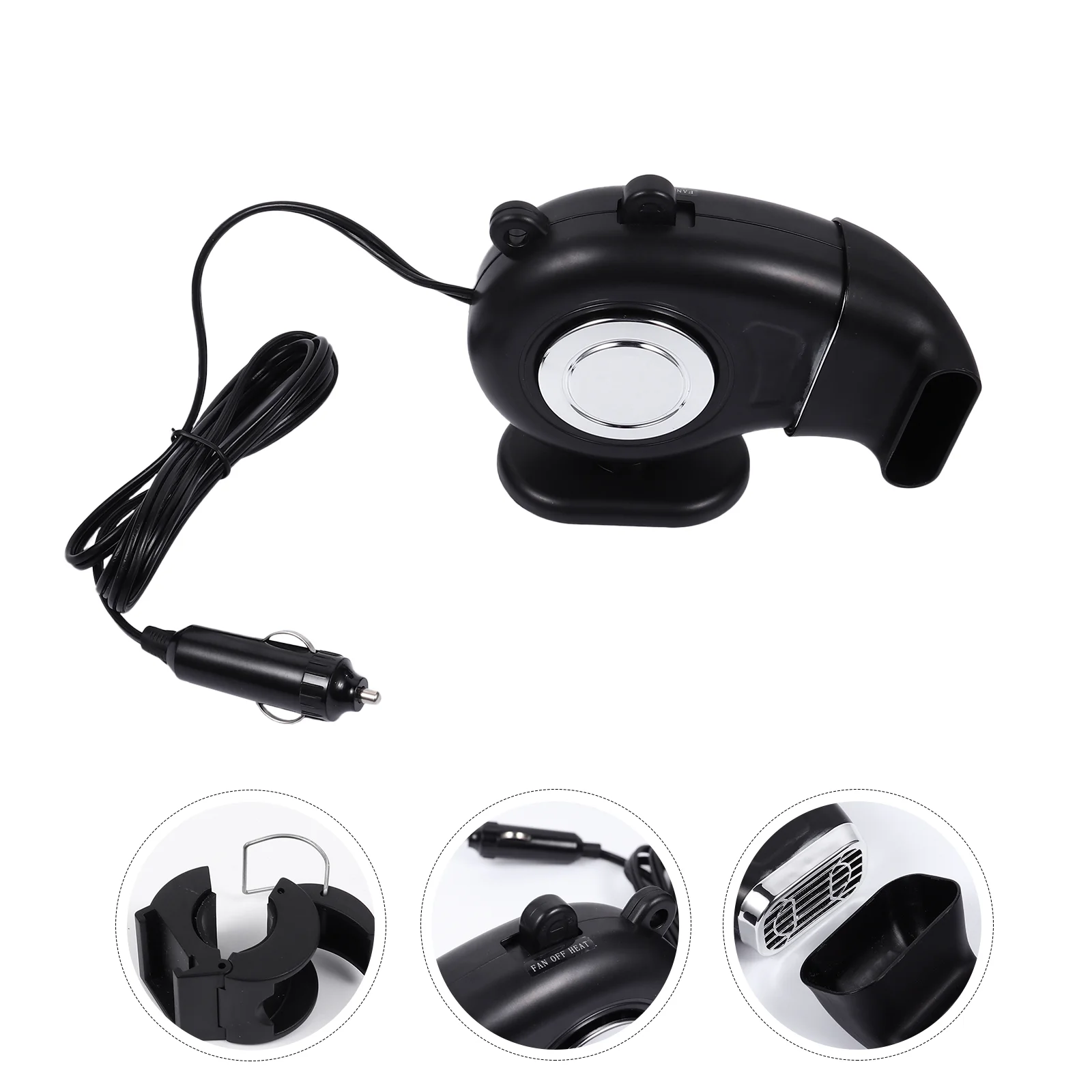 

Warm Air Blower Heater Vehicle Warmer Car 12V Electrical Heating Fan Defroster Demister for Hot-air Auto Snow Defogger