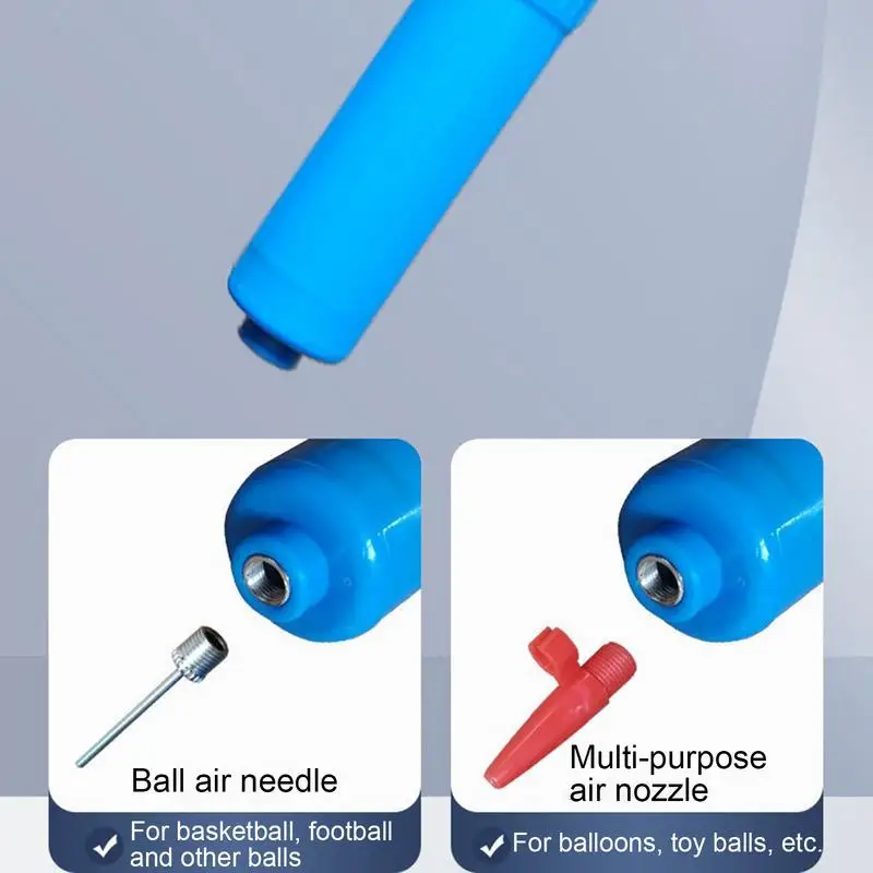 Ball Pump For Sports Balls Portable Sports Ball Air Pump Stylish Manual Air Pump Fashionable Hand Air Pump With Needle