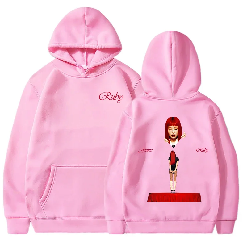 JENNIE Ruby Hoodie 2025 New Album Fashion Men/women Hoodies