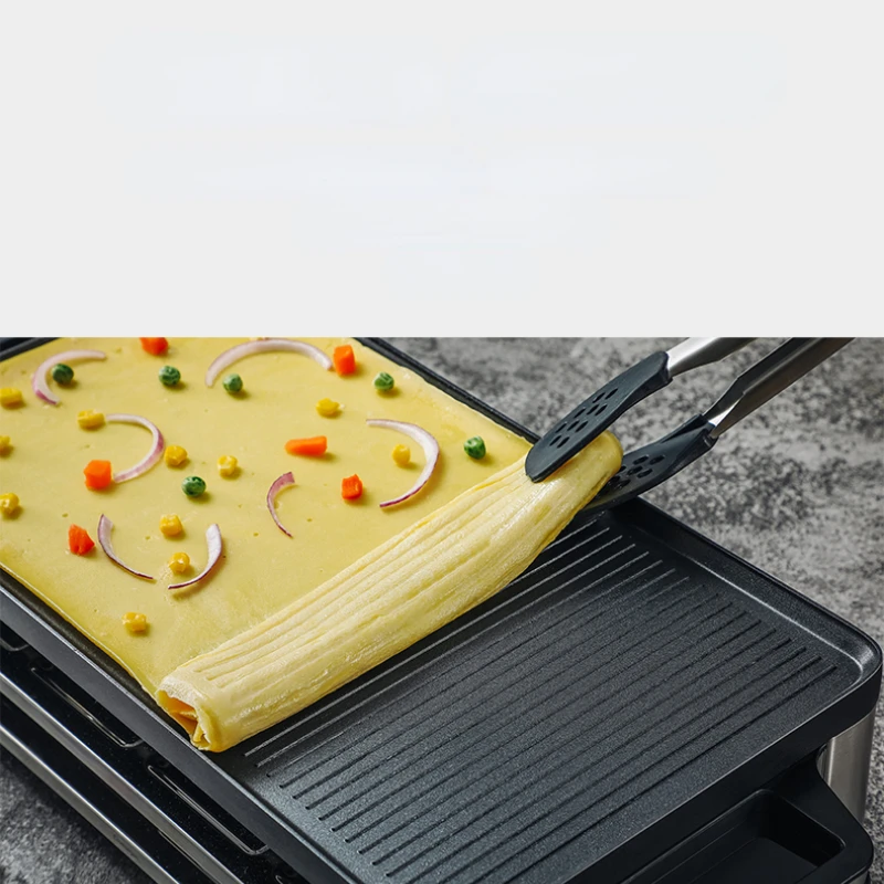 Electric Oven Electric Barbecue Grill Family Barbecue Machine Electric Baking Pan Multifunctional Indoor Meat Roasting Pan 4