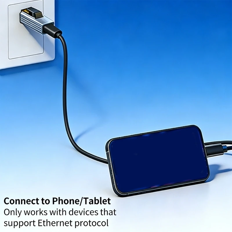 고성능 USB C RJ45 이더넷 어댑터로 업무 및 엔터테인먼트를 위한 안정적인 1000Mbps 네트워킹 가능