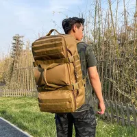 Mountaineering Bag, Large Capacity Handheld Luggage Bag, Multi Purpose Backpack, Handheld Travel Bag, Dual Purpose Fitness Bag 1
