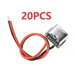 Mini Lithium Battery Charging Board with Constant Current/Voltage and Type - C Input (20PCS - With wire)