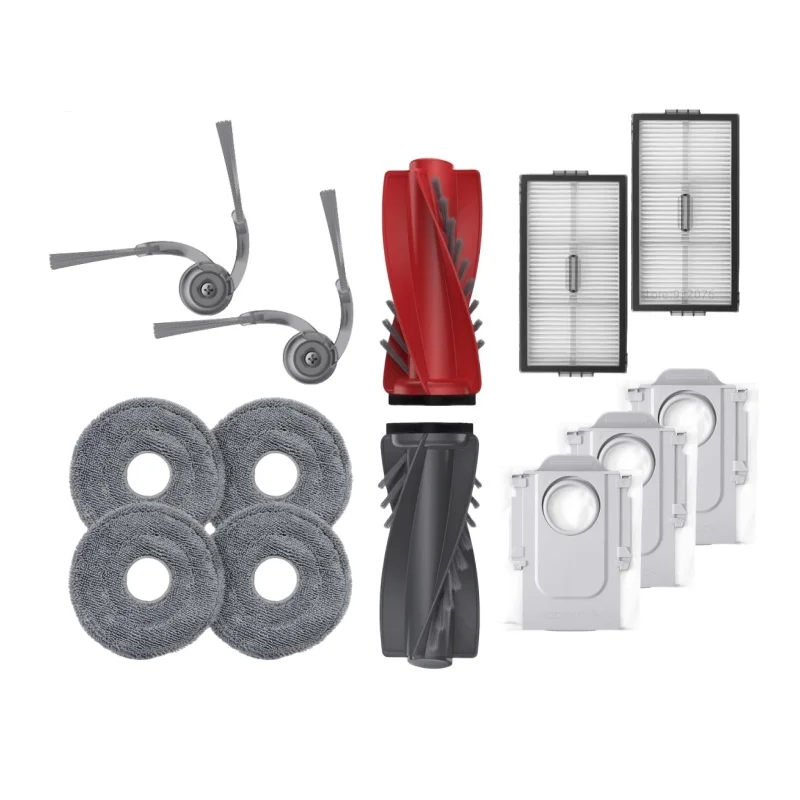 Kit accessori per Roborock Saros 10R-Spazzole e filtri di