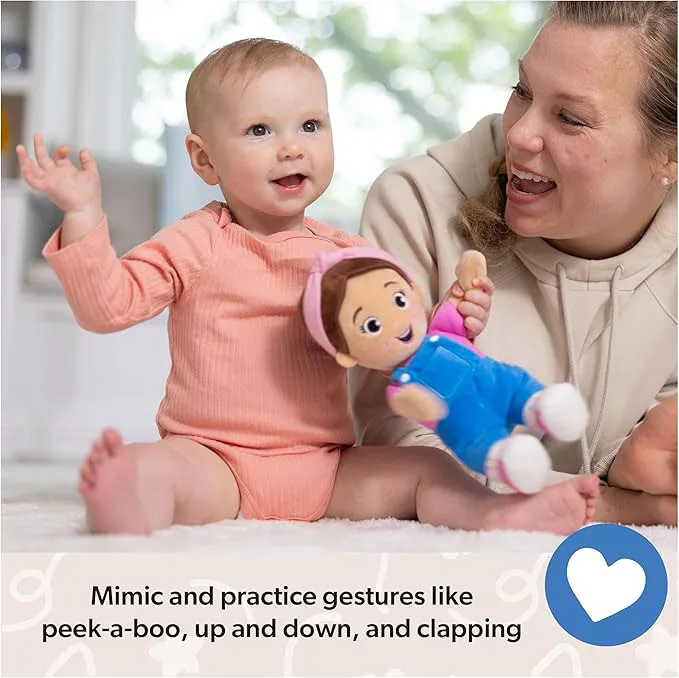 Cartoon Ms Rachel Doll Toys Soft Stuffed Speak Singing Pillow Baby Toddler Sleeping Plush Doll Birthday Gifts for Girls Boys