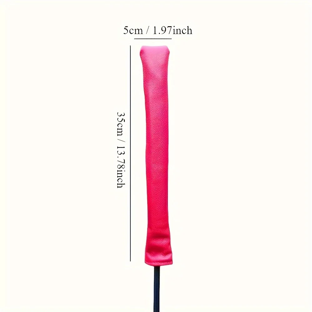 1pc Blank minimalism Design Golf Alignment Stick Cover Sticks Swing Training Cover 6