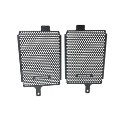Motorcycle Radiator Grille Guard Cover Protector (Black)