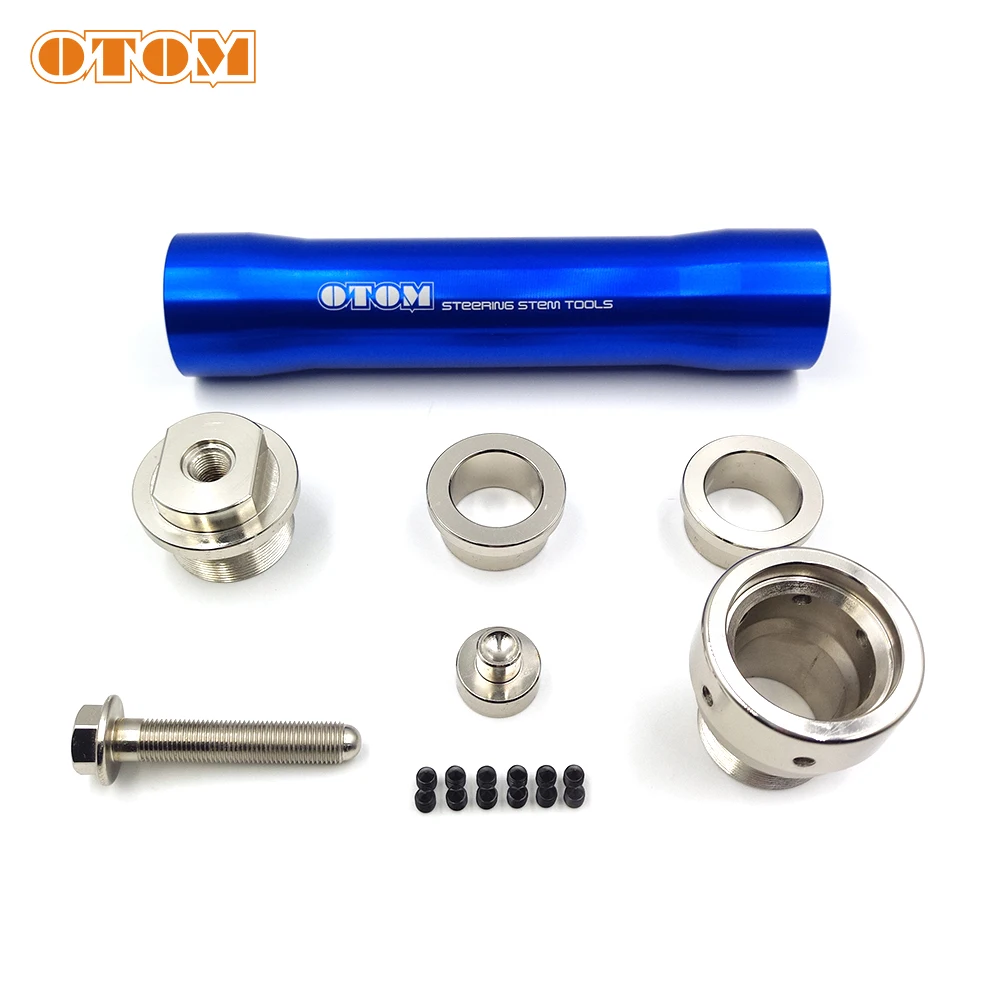 

OTOM Motorcycle Repair Tool Steering Wheel SUB-ASSY Bearing Head Pipe Pin Puller Extractor Disassembly Tools Maintenance Spanner
