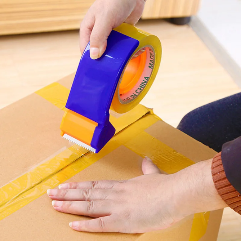 Sealing Packaging Parcel Plastic Roller 2" Width Tape Cutter Dispenser AA Sealing Packaging Parcel Plastic Roller 2" Width Tape Cutter Dispenser AA