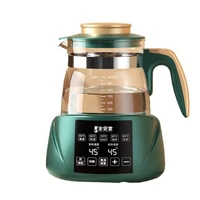 Bouilloire électrique intelligente de 1,5 l, machine à thé en verre à température automatique avec Protection contre l'ébullition au chaud et au sec, bouilloire électrique santé 5