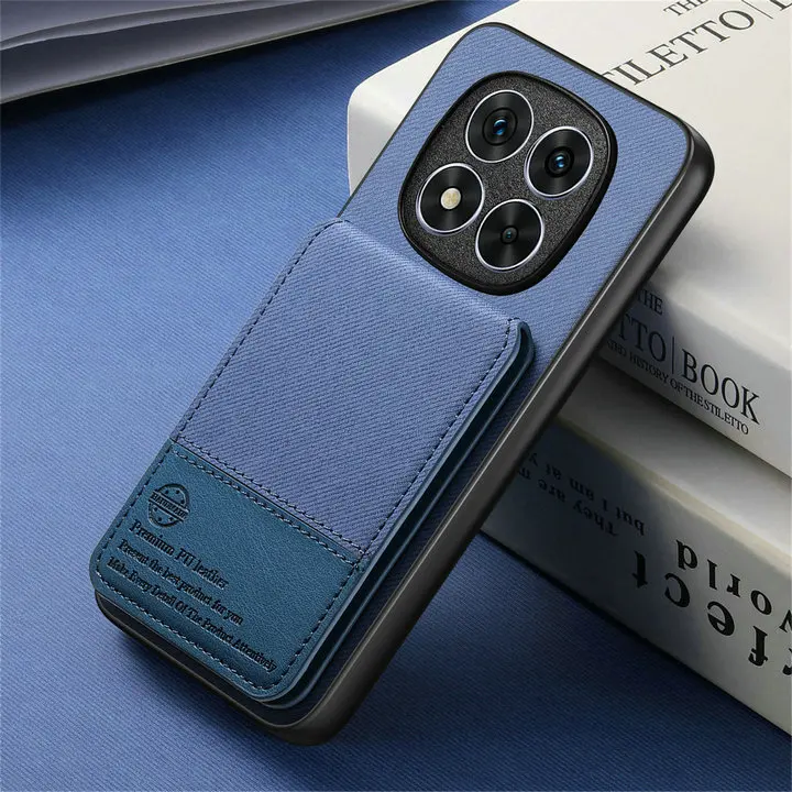 Luxury Leather Wallet Stand Case - Elegant and Durable Design