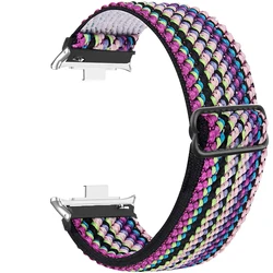 Cinturino in nylon elastico per smartwatch - Braccialetto intrecciato sportivo per donna e uomo