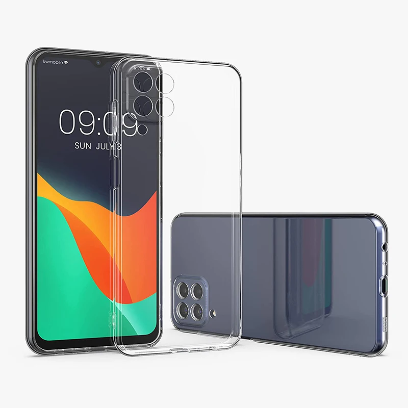 Ultra Thin Shockproof Clear TPU Phone Case - Soft Transparent Silicone Back Cover Housing