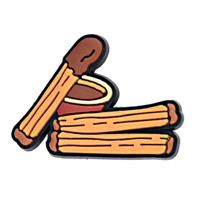 Hot Sell PVC Mexican Food Croc Shoe Charms Mexico Women Snake Drink Grill Chips Shoe Decorations Colorful Sports Car Accessories c1288