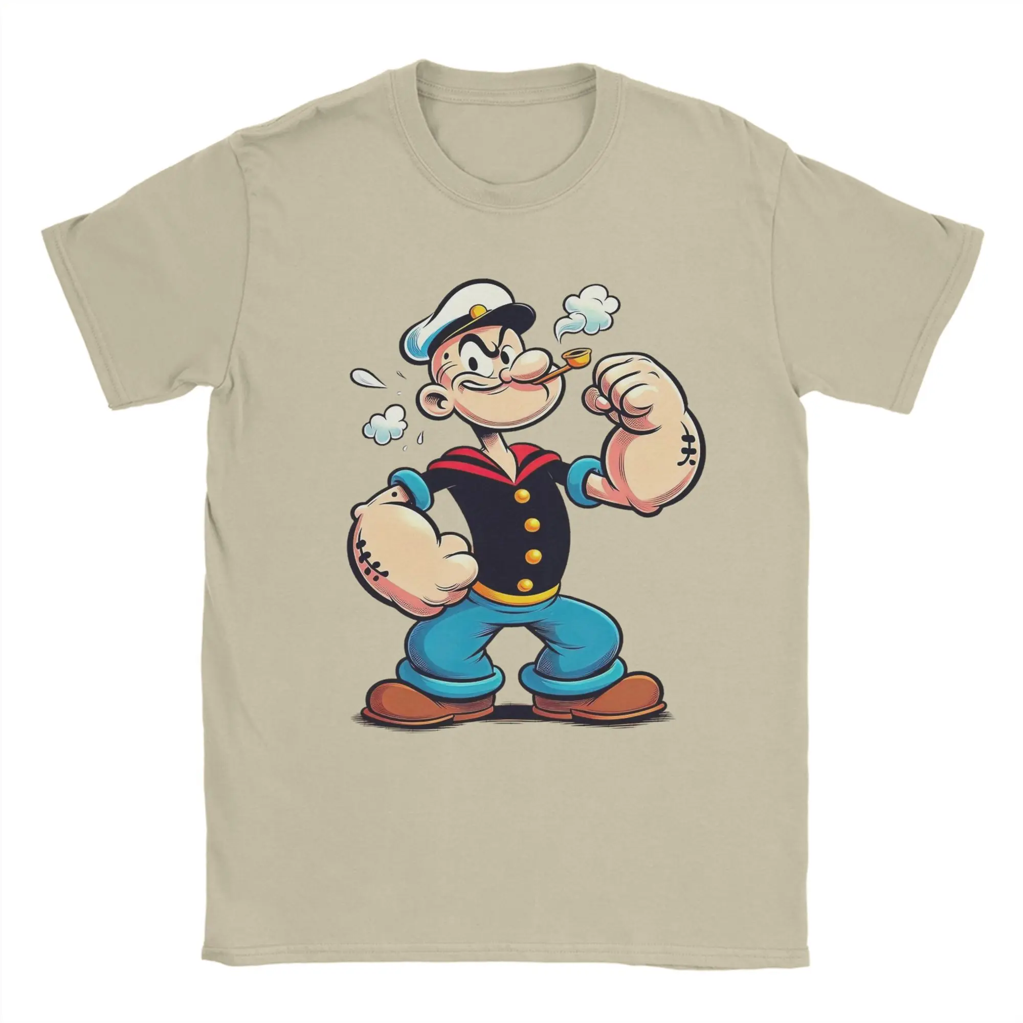 Camiseta informal Popeyed the Sailorman Retro de dibujos animados