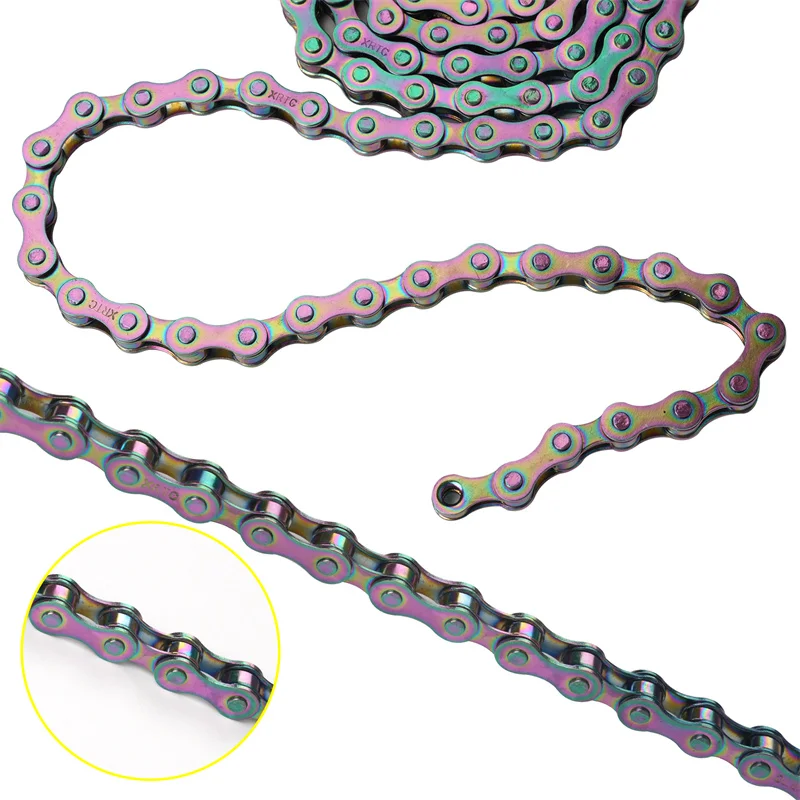 1Speed Bicycle Chain 104Links MTB/Road Bike Replacement
