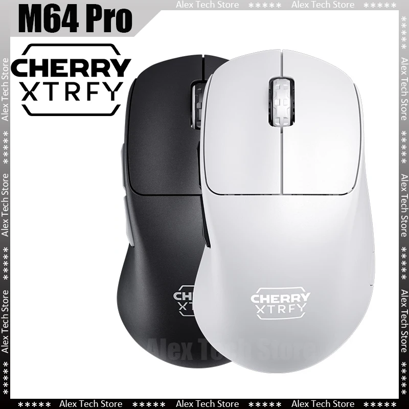 Беспроводная игровая мышь Xtrfy Cherry M64 Pro, 2,4 ГГц, 55 ГБ