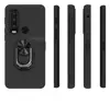 For CAT S75 Back Case Finger Ring Soft TPU Silicone Case For Motorola Defy 2 6.58 inches Bracket Phone Cover 1