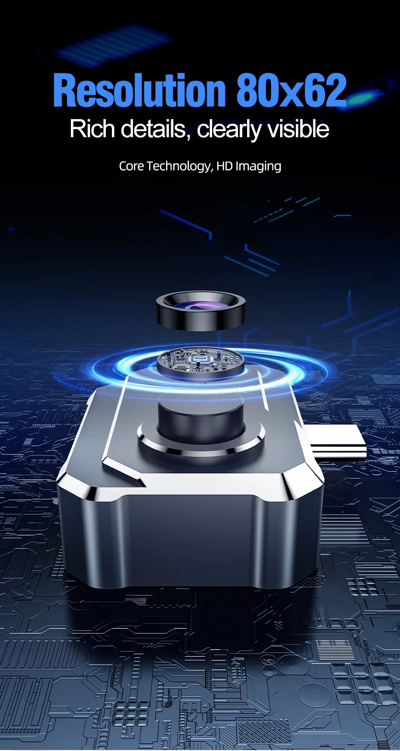 NOYAFA Thermal Imaging Camera 80x62 IR Infrared Thermal Imager -20℃~550℃ Thermal