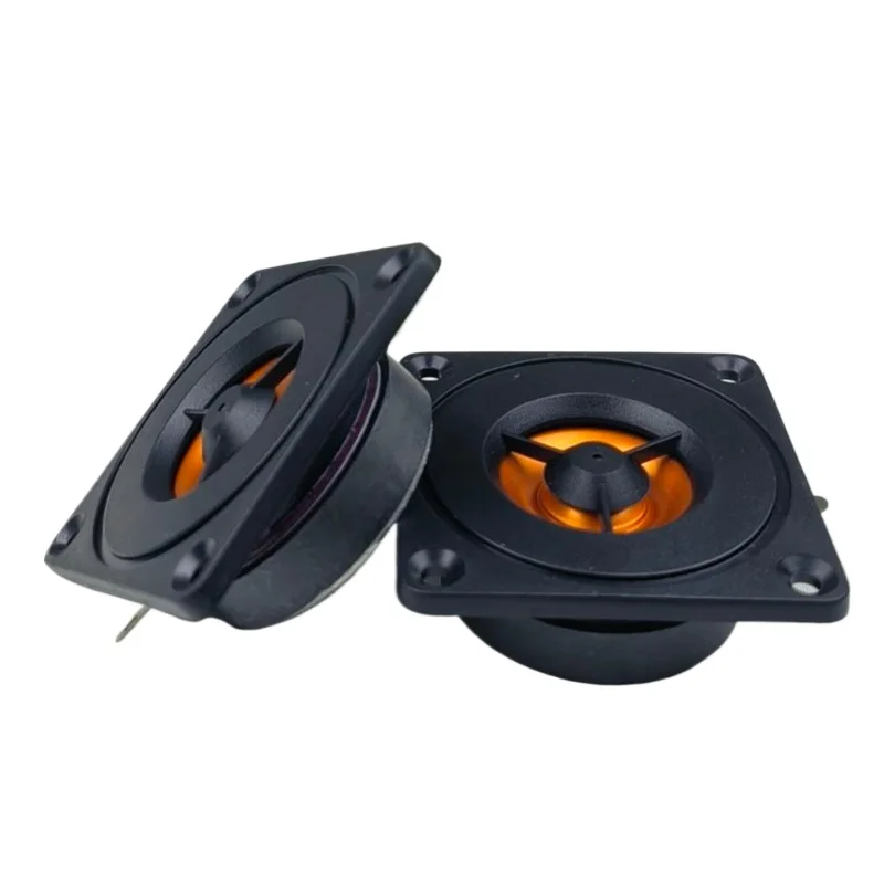 52MM Tweeter Audio Speaker 2 Inch 4Ohm 15W HIFI Treble Bluetooth Speaker Mudic Sound Loudspeaker Modified Subwoofer 2Pcs