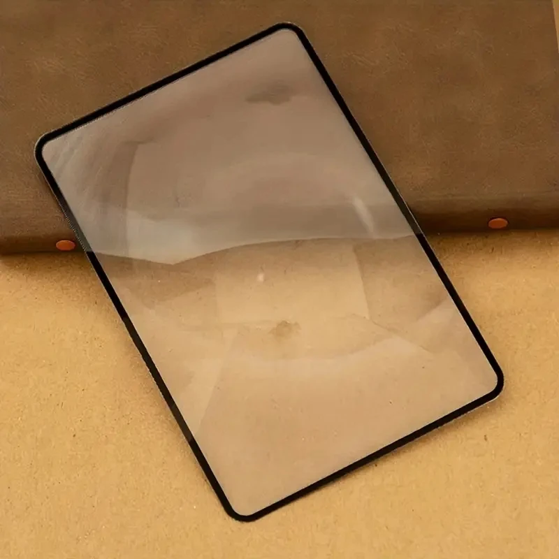 Magnifying Glass 3X Ultra-Thin Card Reading PVC Magnifying Glass Large Area For The Elderly 180X120MM