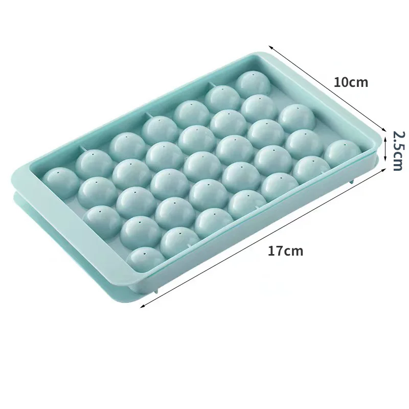 33 Ice Boll Hockey PP Mold Frozen Whiskey Ball Popsicle Ice Cube Tray Box Lollipop Making Gifts Kitchen Tools Accessories 6