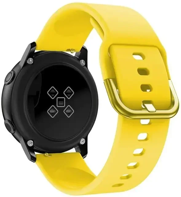 Ultra Soft 22mm Silicone Watch Strap - Premium Comfort and Style Bracelet